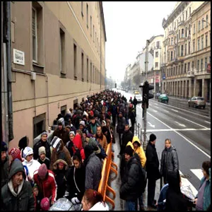 В Венгрии 40% населения уже бедняки!