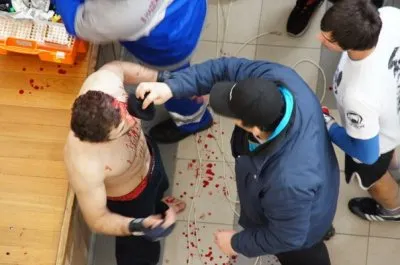 В Краснодаре произошла массовая драка Русских спортсменов и зрителей с дагестанскими спортсменами