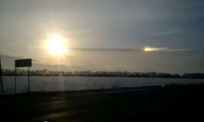 В Липецкой области увидели ПротивоСолнце