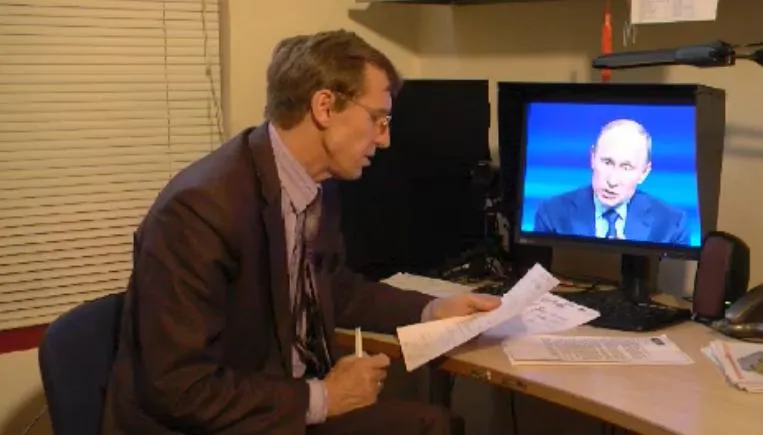 Прямая линия Василия Мельниченко и Владимира Путина запись