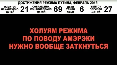 Достижения Режима Путина - МЕСЯЦ СТАБИЛЬНОСТИ