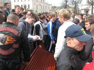 В Твери Русские требовали справедливой кары для азербайджанцев