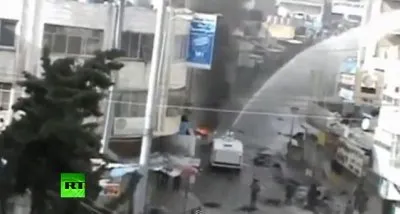 Израиль использует отравительное оружие «Скунс» для разгона палестинских протестующих