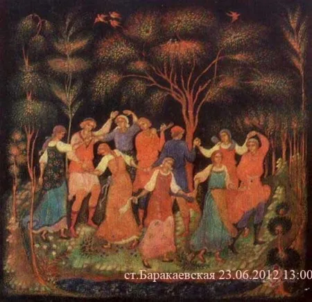 Общероссийское празднование дня Ивана Купала в ст.Баракаевской