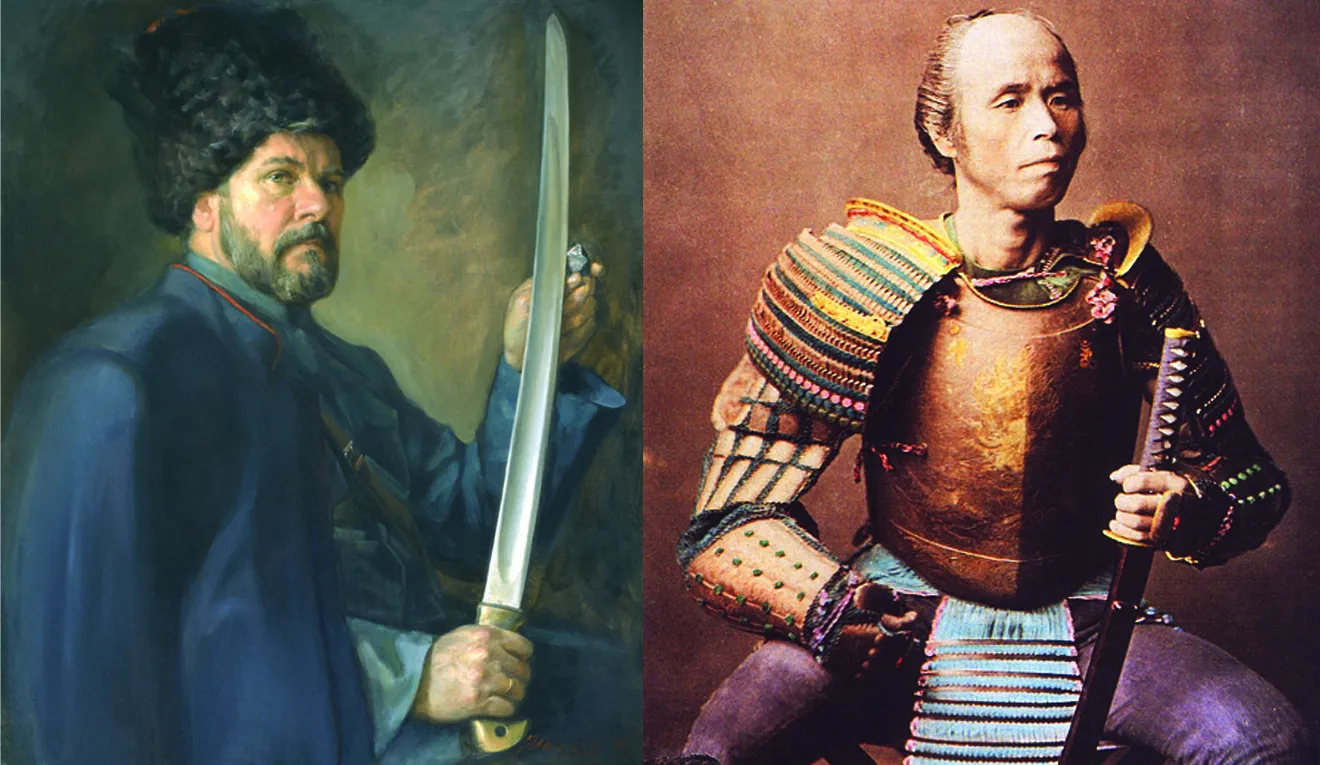 Казачья шашка против японской катаны