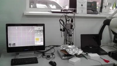 Замороженная структурированная вода под микроскопом, обработанная с помощью торсионных технологий (продолжение)