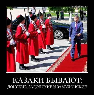 Пугачёвские псевдоказаки - толерантные холуи режима