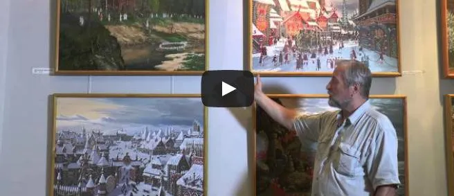 Экскурсия по музею Константина Васильева. Часть 2