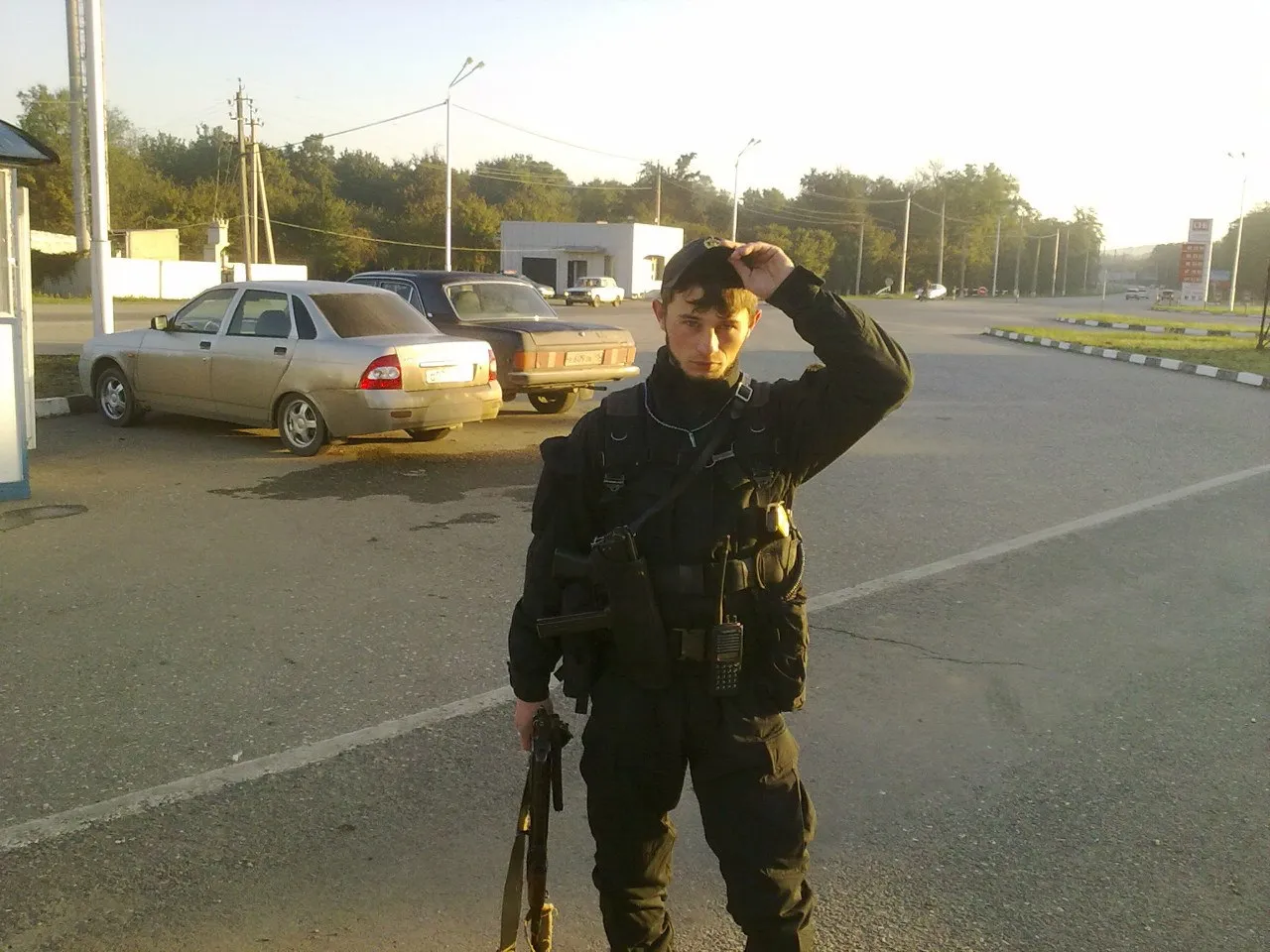 Нападение чеченцев на украинских журналистов