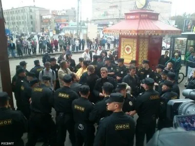 Народный сход в Санкт-Петербурге подавили ОМОНом