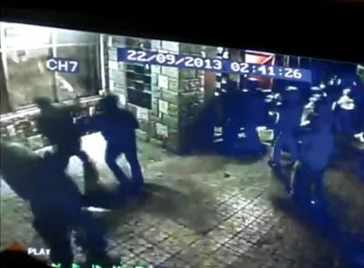 Русские разгромили азербайджанское кафе в Воронеже