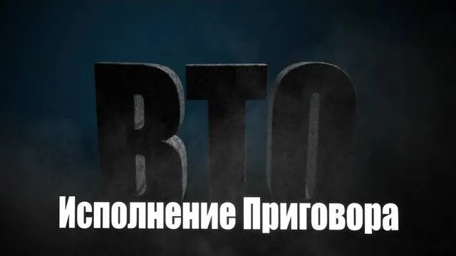 ВТО: Исполнение приговора 1 часть