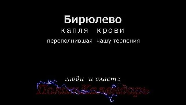 БИРЮЛЕВО: Как все началось Часть 1