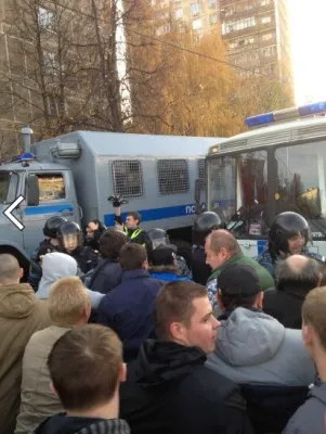Русское востание в Бирюлёво: Народный сход в Москве перерос в погромы / Обновление 11