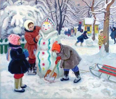 Дева Снегов – Снежная Баба – Матушка Зима
