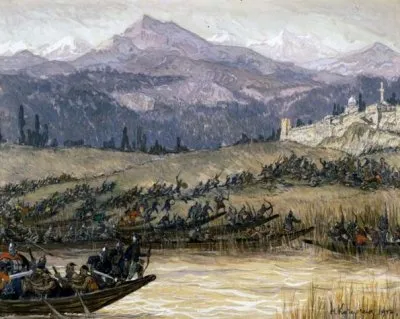 Каспийский поход Русов -  912 год