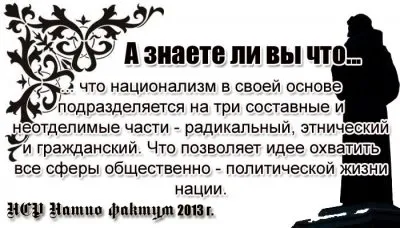 Национализм – романтичный, радикальный, либеральный, этничный…