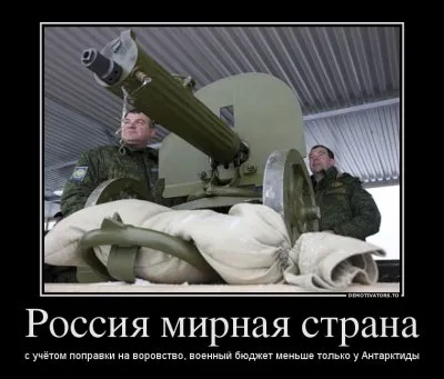 Военная реформа идет полным ходом, армия стремительно деградирует.