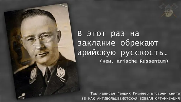 О "геноциде" славян немецкими национал-социалистами