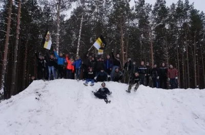 Русская Пробежка 1 января 2014