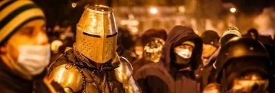 Вор Ханукович нанимает гопников для борьбы с восставшим народом на Украине