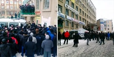 Мигранты напали на здание ФМС в Кургане