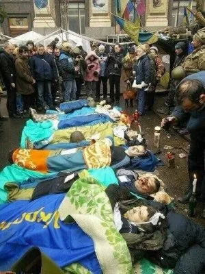 Ожесточённые бои в Киеве