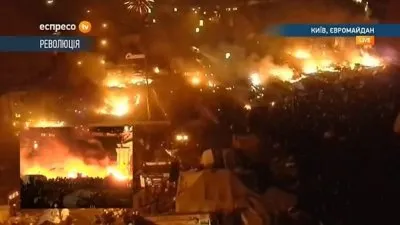 На Украине возобновились массовые столкновения: Уличные бои в Киеве (Прямая трансляция / Обновление 4)
