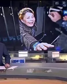 Тимошенко - завоевательница Украины (анимация).