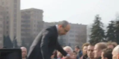 В Харькове с митинга прогнали мэра-еврея Кернеса
