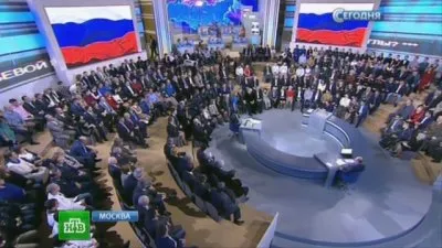 Повороты политики РФ: о прямой линии с Путиным