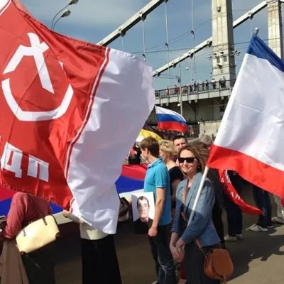 1 мая в России прошли митинги в поддержку «Русской Весны» (фотолента)