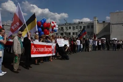 1 мая в России прошли митинги в поддержку «Русской Весны» (фотолента)