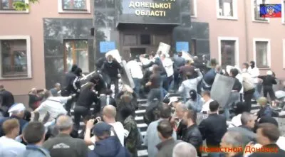 Первомайский захват Донецкой прокуратуры