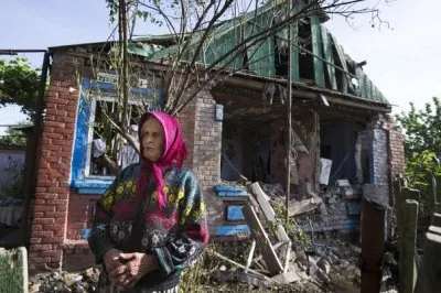 Украинская армия продолжает артобстрел мирных жителей