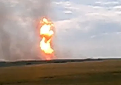 На Украине взорвали газопровод в Европу