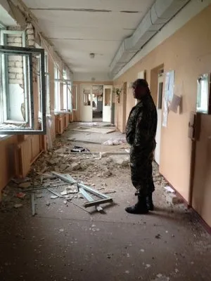 Разрушения Славянска