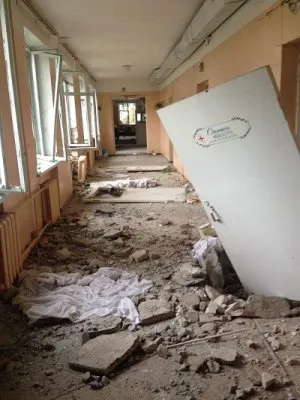 Разрушения Славянска