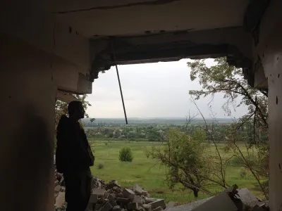 Разрушения Славянска