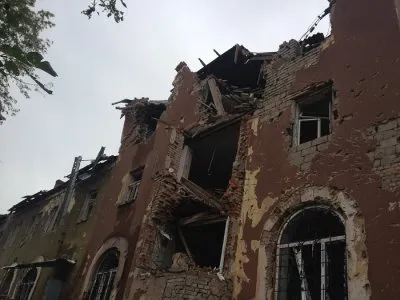 Разрушения Славянска