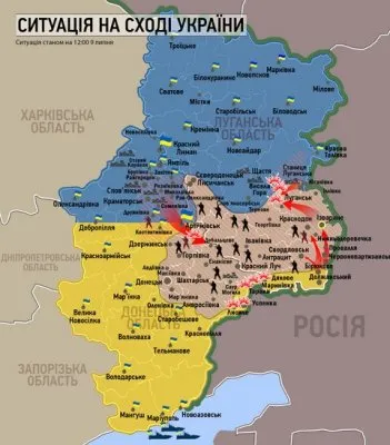 Битва за Новороссию: стратегическое положение на фронте и боевые сводки за 10 июля