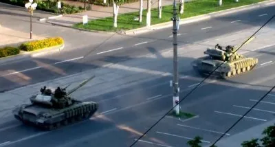 Бронетехника ополчения Новороссии