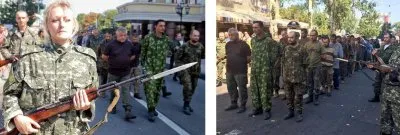 «Марш» пленных украинских карателей в Донбассе – символ поражения врагов России