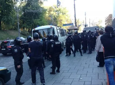 Милиция жестоко подавила попытку штурма Верховной Рады Украины