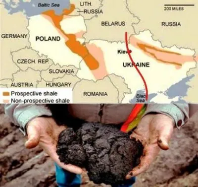 Евросоюз аннексирует богатую сланцами Западную Украину