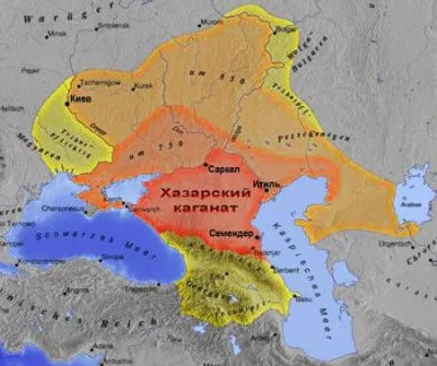 Украина - потомки хазар и авангард экспансии южных народов на Русь