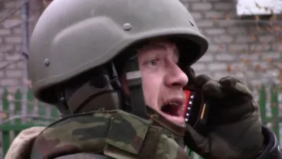 Моторола и Гиви успешно отработали по укропам (17.11.2014)