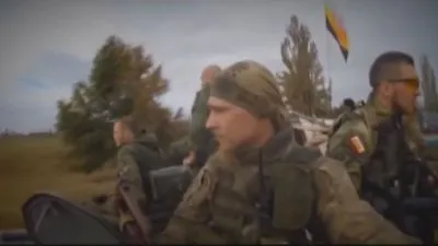 Пропаганда украинской хунты создаёт образ врага - русского нациста