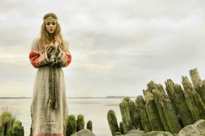 Волошба длинной юбки