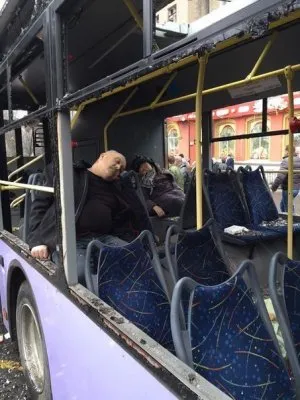 Кровавый обстрел Донецка